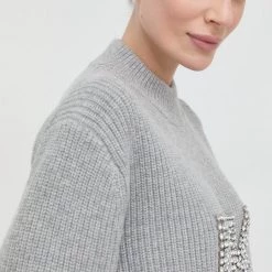 Γυναικεία Χωρίς φερμουάρ Μάλλινο πουλόβερ MICHAEL Michael Kors χρώμα: γκρι, -Michael Kors Εκπτώσεις unnamed file 1108