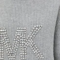 Γυναικεία Χωρίς φερμουάρ Μάλλινο πουλόβερ MICHAEL Michael Kors χρώμα: γκρι, -Michael Kors Εκπτώσεις unnamed file 1109