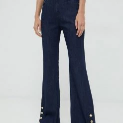 Γυναικεία Καμπάνες Τζιν παντελονι MICHAEL Michael Kors σκούρο μπλε