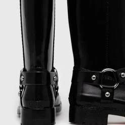 Γυναικεία Γαλότσες Ουέλλινγκτον MICHAEL Michael Kors , χρώμα: μαύρο -Michael Kors Εκπτώσεις unnamed file 1255