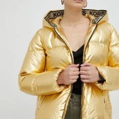 Γυναικεία Κοντά μπουφάν Μπουφάν MICHAEL Michael Kors χρυσαφί,