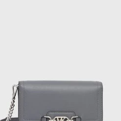 Γυναικεία Πορτοφόλια Δερμάτινο πορτοφόλι MICHAEL Michael Kors γκρι