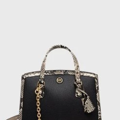 Γυναικεία Τσάντες χιαστί Δερμάτινη τσάντα MICHAEL Michael Kors μαύρο