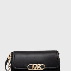 Γυναικεία Τσάντες χιαστί Δερμάτινη τσάντα MICHAEL Michael Kors μαύρο