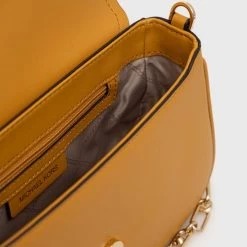 Γυναικεία Τσάντες χιαστί Δερμάτινη τσάντα MICHAEL Michael Kors κίτρινο -Michael Kors Εκπτώσεις unnamed file 1399