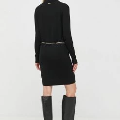 Γυναικεία Φορέματα Μάλλινο φόρεμα MICHAEL Michael Kors μαύρο, -Michael Kors Εκπτώσεις unnamed file 1500