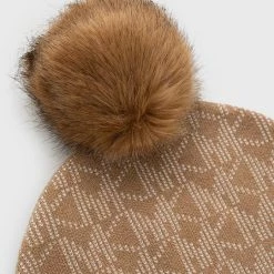 Γυναικεία Σκουφιά Μάλλινο σκουφί MICHAEL Michael Kors καφέ, -Michael Kors Εκπτώσεις unnamed file 1570