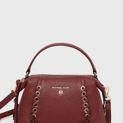 Γυναικεία Τσάντες χιαστί Δερμάτινη τσάντα MICHAEL Michael Kors καφέ