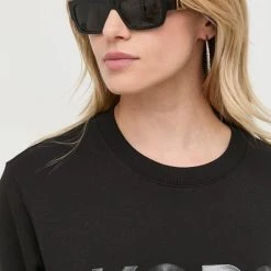 Γυναικεία Χωρίς φερμουάρ Βαμβακερή μπλούζα MICHAEL Michael Kors χρώμα: μαύρο, -Michael Kors Εκπτώσεις unnamed file 1767