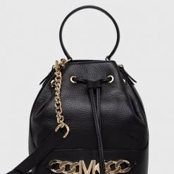 Γυναικεία Τσάντες και τσάντες ώμου Δερμάτινη τσάντα MICHAEL Michael Kors μαύρο