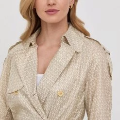 Γυναικεία Παλτά Καμπαρντίνα MICHAEL Michael Kors χρώμα: μπεζ, -Michael Kors Εκπτώσεις unnamed file 2129