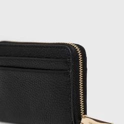 Γυναικεία Πορτοφόλια Δερμάτινο πορτοφόλι MICHAEL Michael Kors χρώμα: μαύρο -Michael Kors Εκπτώσεις unnamed file 2206