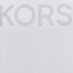 Γυναικεία Κοντομάνικο Βαμβακερό μπλουζάκι MICHAEL Michael Kors άσπρο -Michael Kors Εκπτώσεις unnamed file 2219