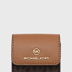 Γυναικεία Θήκες για γυναίκες Κάλυμμα για Airpods MICHAEL Michael Kors καφέ