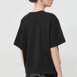 Γυναικεία Κοντομάνικο Βαμβακερό μπλουζάκι MICHAEL Michael Kors μαύρο -Michael Kors Εκπτώσεις unnamed file 2316