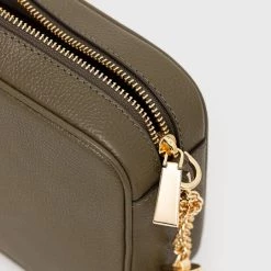 Γυναικεία Τσάντες χιαστί Δερμάτινη τσάντα MICHAEL Michael Kors πράσινο -Michael Kors Εκπτώσεις unnamed file 2339