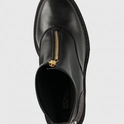 Γυναικεία Μποτάκια Δερμάτινες μπότες MICHAEL Michael Kors Cyrus χρώμα: μαύρο -Michael Kors Εκπτώσεις unnamed file 234