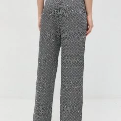 Γυναικεία Υφασμάτινα Παντελόνι MICHAEL Michael Kors μαύρο, -Michael Kors Εκπτώσεις unnamed file 2392