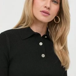 Γυναικεία Κοντομάνικο Πόλο MICHAEL Michael Kors μαύρο -Michael Kors Εκπτώσεις unnamed file 2435