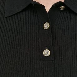 Γυναικεία Κοντομάνικο Πόλο MICHAEL Michael Kors μαύρο -Michael Kors Εκπτώσεις unnamed file 2436