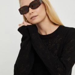 Γυναικεία Χωρίς φερμουάρ Μάλλινο πουλόβερ MICHAEL Michael Kors χρώμα: μαύρο, -Michael Kors Εκπτώσεις unnamed file 2476