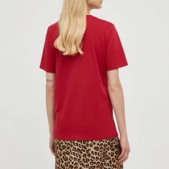 Γυναικεία Κοντομάνικο Βαμβακερό μπλουζάκι MICHAEL Michael Kors κόκκινο -Michael Kors Εκπτώσεις unnamed file 2484