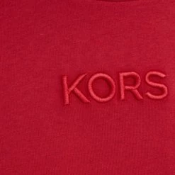 Γυναικεία Κοντομάνικο Βαμβακερό μπλουζάκι MICHAEL Michael Kors κόκκινο -Michael Kors Εκπτώσεις unnamed file 2486