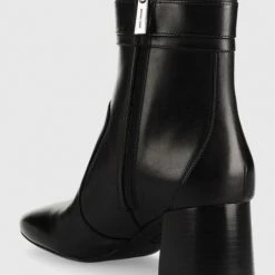 Γυναικεία Μποτάκια Δερμάτινες μπότες MICHAEL Michael Kors Padma χρώμα: μαύρο -Michael Kors Εκπτώσεις unnamed file 2530