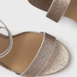 Γυναικεία Πέδιλα με τακούνι Σανδάλια MICHAEL Michael Kors Astrid ασημί -Michael Kors Εκπτώσεις unnamed file 2541