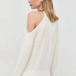 Γυναικεία Χωρίς φερμουάρ Πουλόβερ με μείγμα κασμίρ MICHAEL Michael Kors χρώμα: μπεζ, -Michael Kors Εκπτώσεις unnamed file 2587