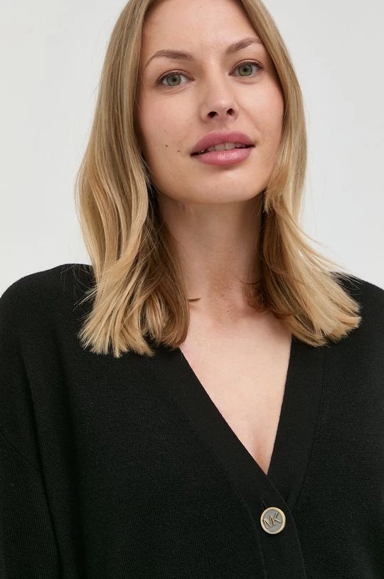 Γυναικεία Με φερμουάρ Μάλλινη ζακέτα MICHAEL Michael Kors μαύρο 6 Γυναικεία Με φερμουάρ Μάλλινη ζακέτα MICHAEL Michael Kors μαύρο - Image 4
