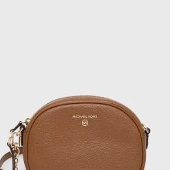 Γυναικεία Τσάντες χιαστί Δερμάτινη τσάντα MICHAEL Michael Kors καφέ