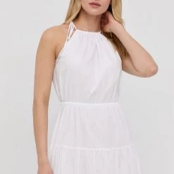 Γυναικεία Φορέματα Βαμβακερό φόρεμα MICHAEL Michael Kors άσπρο, -Michael Kors Εκπτώσεις unnamed file 2806