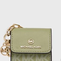 Γυναικεία Θήκες για γυναίκες Κάλυμμα για Airpods MICHAEL Michael Kors πράσινο