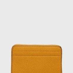 Γυναικεία Πορτοφόλια Δερμάτινο πορτοφόλι MICHAEL Michael Kors χρώμα: κίτρινο -Michael Kors Εκπτώσεις unnamed file 2910