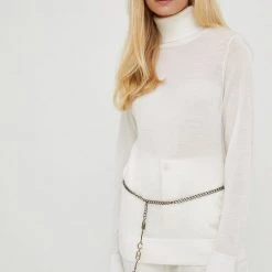 Γυναικεία Χωρίς φερμουάρ Μάλλινο πουλόβερ MICHAEL Michael Kors χρώμα: μπεζ, -Michael Kors Εκπτώσεις unnamed file 2982