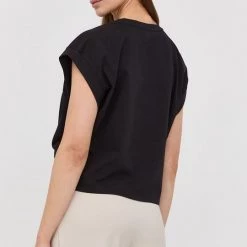 Γυναικεία Κοντομάνικο Βαμβακερό μπλουζάκι MICHAEL Michael Kors μαύρο -Michael Kors Εκπτώσεις unnamed file 3094