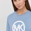 Γυναικεία Κοντομάνικο Βαμβακερό μπλουζάκι MICHAEL Michael Kors μοβ -Michael Kors Εκπτώσεις unnamed file 3102