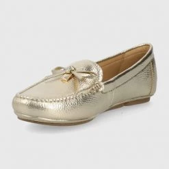 Γυναικεία Μοκασίνια MICHAEL Michael Kors Juliette Moc χρώμα: χρυσαφί 9 Γυναικεία Μοκασίνια MICHAEL Michael Kors Juliette Moc χρώμα: χρυσαφί -Michael Kors Εκπτώσεις unnamed file 3153