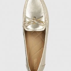 Γυναικεία Μοκασίνια MICHAEL Michael Kors Juliette Moc χρώμα: χρυσαφί 10 Γυναικεία Μοκασίνια MICHAEL Michael Kors Juliette Moc χρώμα: χρυσαφί -Michael Kors Εκπτώσεις unnamed file 3154