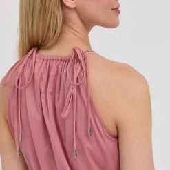 Γυναικεία Φορέματα Βαμβακερό φόρεμα MICHAEL Michael Kors ροζ, -Michael Kors Εκπτώσεις unnamed file 3163