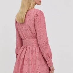 Γυναικεία Φορέματα Βαμβακερό φόρεμα MICHAEL Michael Kors ροζ, -Michael Kors Εκπτώσεις unnamed file 3171