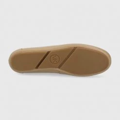 Γυναικεία Μοκασίνια Δερμάτινα μοκασίνια MICHAEL Michael Kors Juliette Moc χρώμα: μπεζ -Michael Kors Εκπτώσεις unnamed file 3190