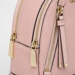 Γυναικεία Σακίδια πλάτης Δερμάτινο σακίδιο MICHAEL Michael Kors χρώμα: ροζ, -Michael Kors Εκπτώσεις unnamed file 3193