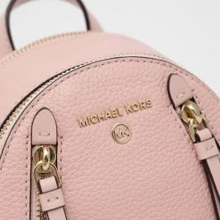 Γυναικεία Σακίδια πλάτης Δερμάτινο σακίδιο MICHAEL Michael Kors χρώμα: ροζ, -Michael Kors Εκπτώσεις unnamed file 3195