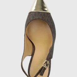 Γυναικεία Τακούνια Ψηλοτάκουνα παπούτσια MICHAEL Michael Kors Kadence Toe Cap Sling καφέ -Michael Kors Εκπτώσεις unnamed file 3205