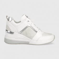 Γυναικεία Sneakers Υποδήματα MICHAEL Michael Kors Georgie Trainer ασημί