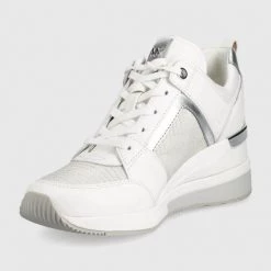 Γυναικεία Sneakers Υποδήματα MICHAEL Michael Kors Georgie Trainer ασημί -Michael Kors Εκπτώσεις unnamed file 3208