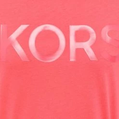 Γυναικεία Κοντομάνικο Βαμβακερό μπλουζάκι MICHAEL Michael Kors πορτοκαλί -Michael Kors Εκπτώσεις unnamed file 3292