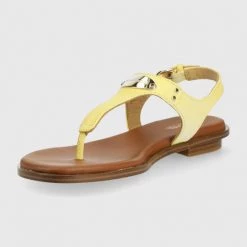 Γυναικεία Σανδάλια Δερμάτινα σανδάλια MICHAEL Michael Kors Mk Plate Thong πράσινο -Michael Kors Εκπτώσεις unnamed file 3313